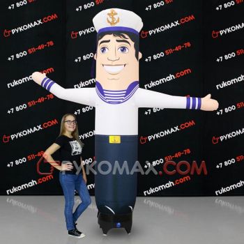 Рекламный моряк с машущей рукой Лайтовый 3,5м
