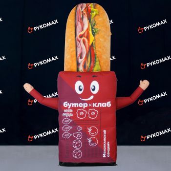 Надувной бутерброд реклама для вашего фастфуд ресторана 3,5м
