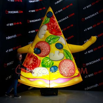 Пицца зазывала рекламная фигура 3,5м