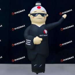 Надувная фигура Повар-японец для рекламы суши-бара